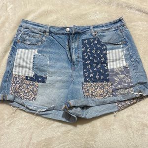 American eagle jean shorts